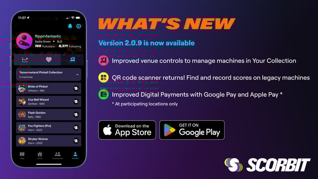 Scorbit 2.0.9 Is Here – QR Codes Return, and a New Way to Think About Your Collection