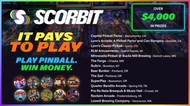 Scorbit Launches Real-Money Arcade Tournaments, Turning Pinball and Bar Games into Cash Prize Competitions