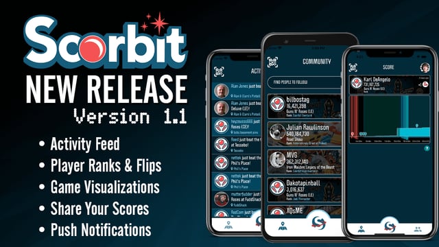 Major App Update – Scorbit Version 1.1 is Here!